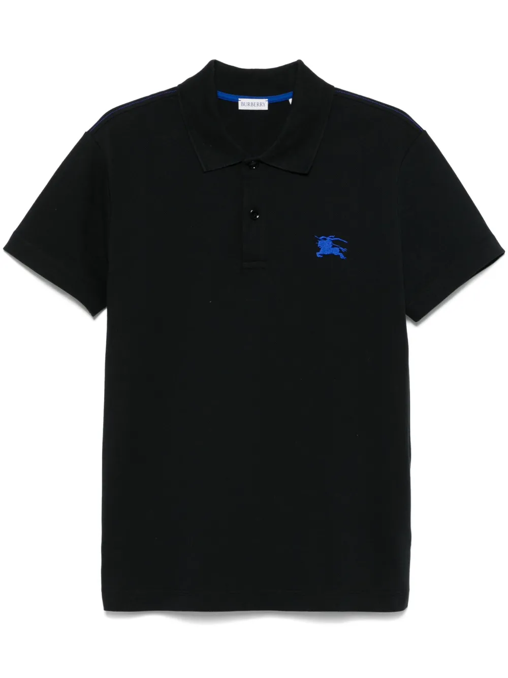 Burberry Katoenen poloshirt Zwart