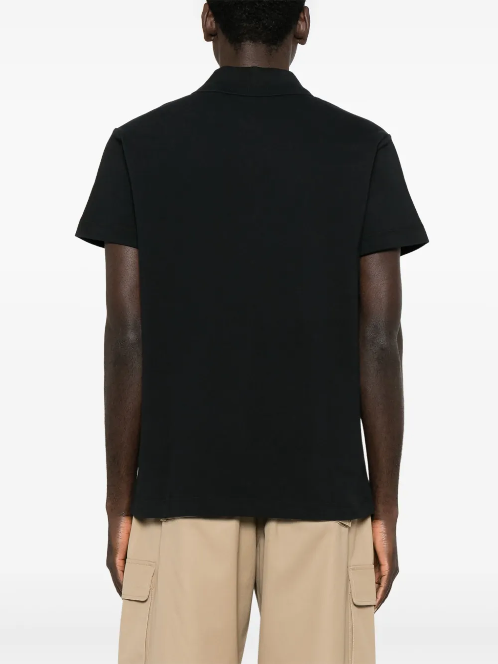 Burberry Katoenen poloshirt Zwart