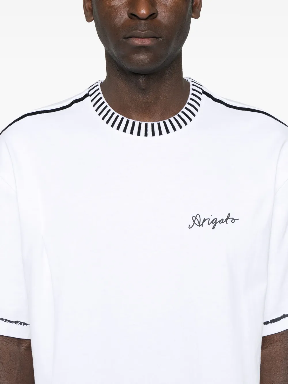 Axel Arigato Seam T-shirt Wit