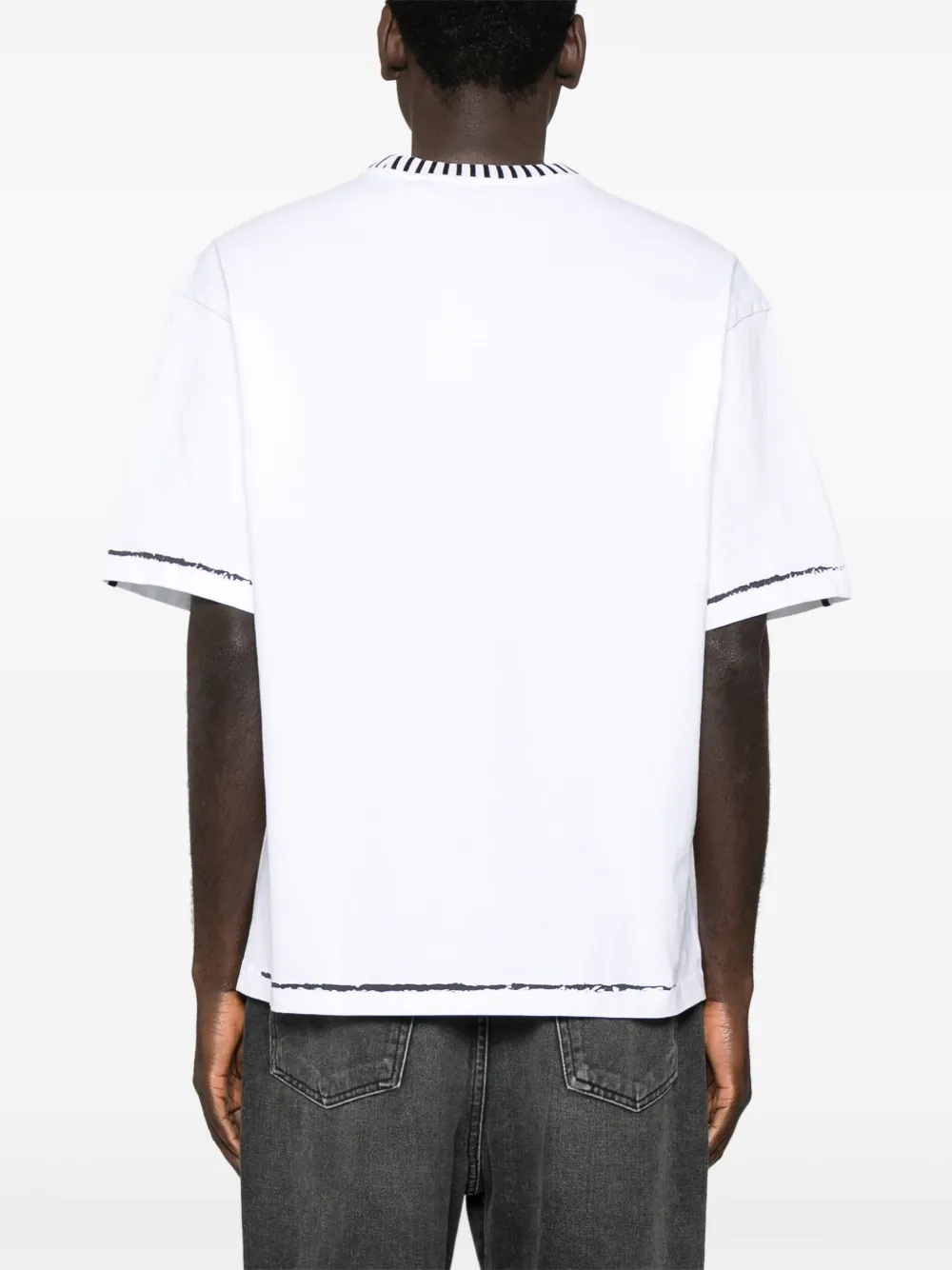 Axel Arigato Seam T-shirt Wit