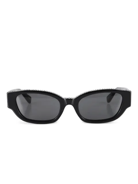 Magda Butrym lentes de sol con detalles