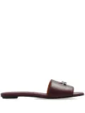 Alexander McQueen Arc Flat slides - Red