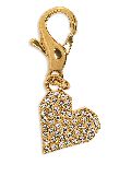 Golden Goose Heart bag keyring