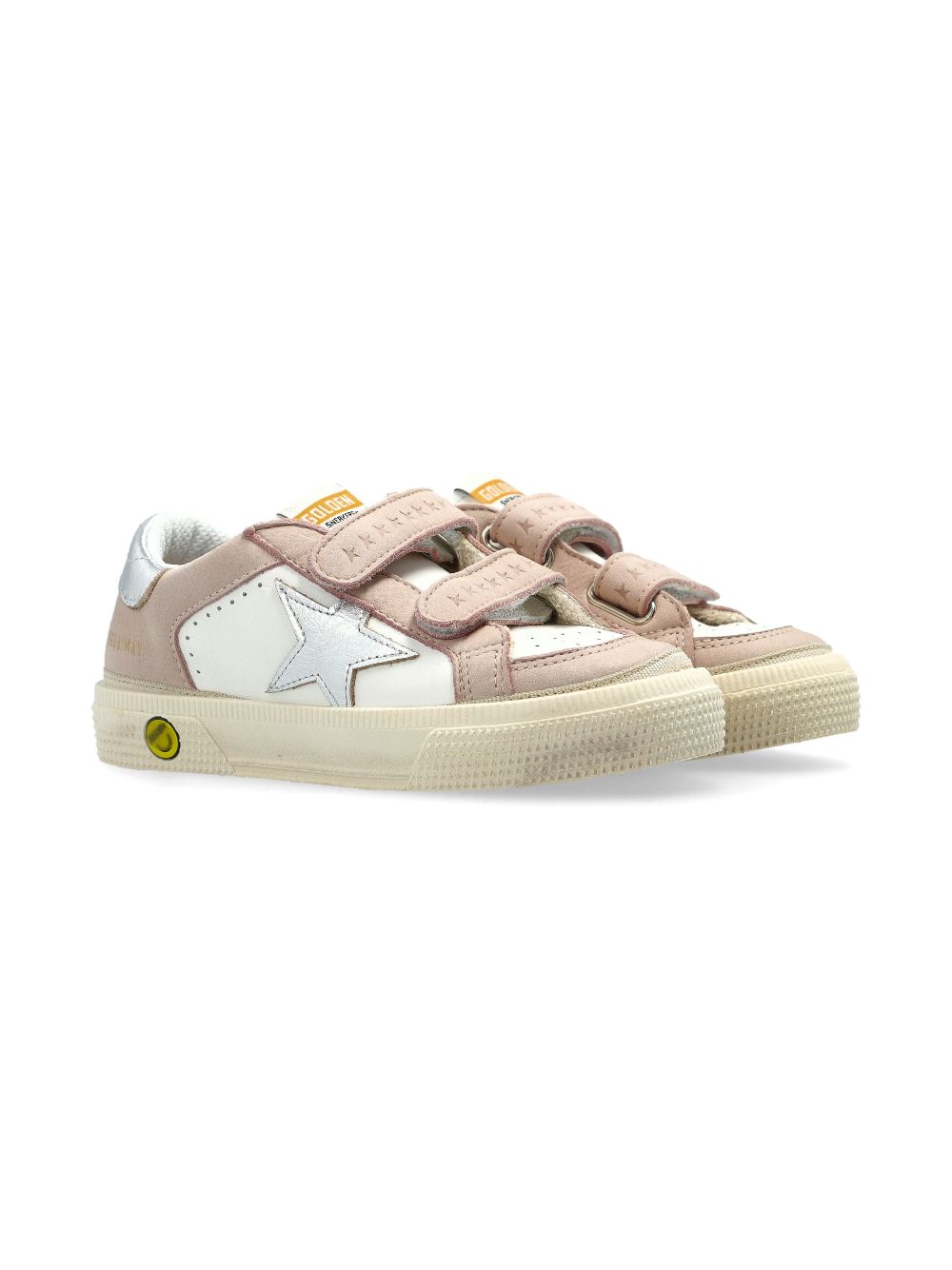 Golden Goose Kids May School sneakers Roze