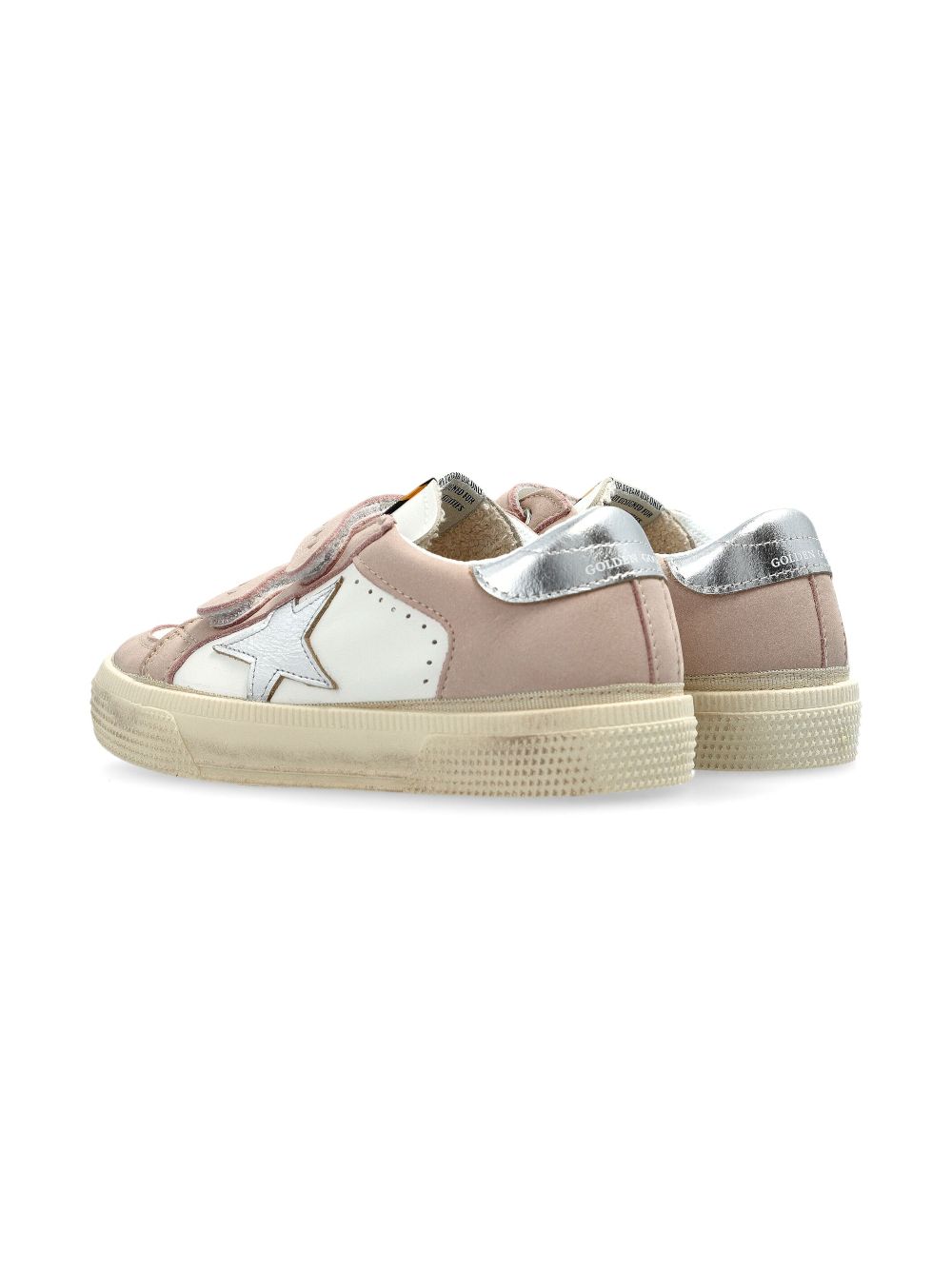 Golden Goose Kids May School sneakers Roze