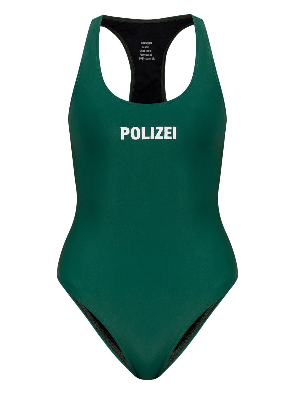 text-print swimsuit