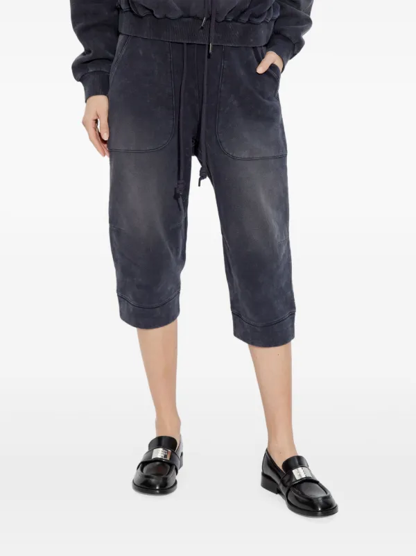 deconstructed track pants