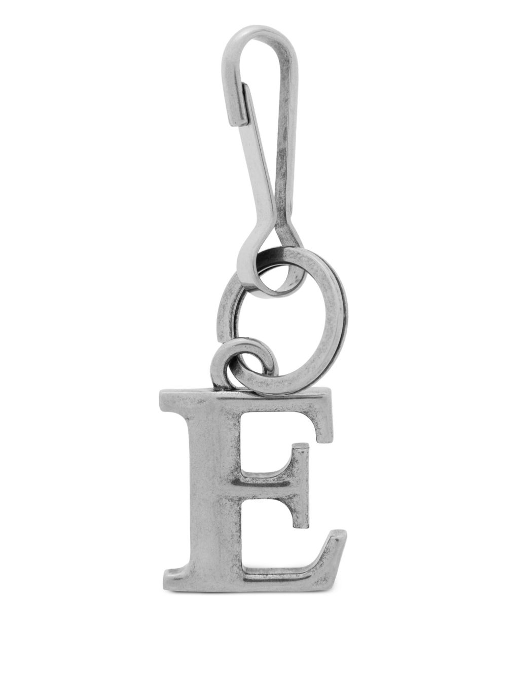 Balenciaga Sleutelhanger met letterbedel Zilver