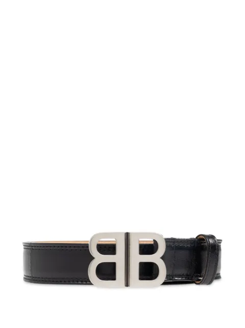 Balenciaga logo-buckle belt