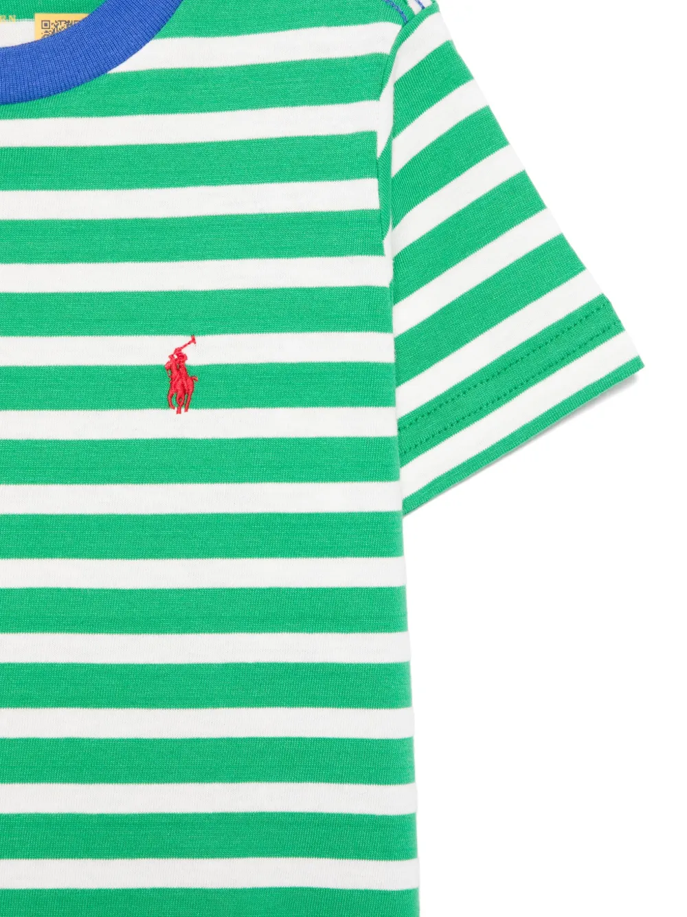 POLO RALPH LAUREN KIDS T-shirt met borduurwerk Groen
