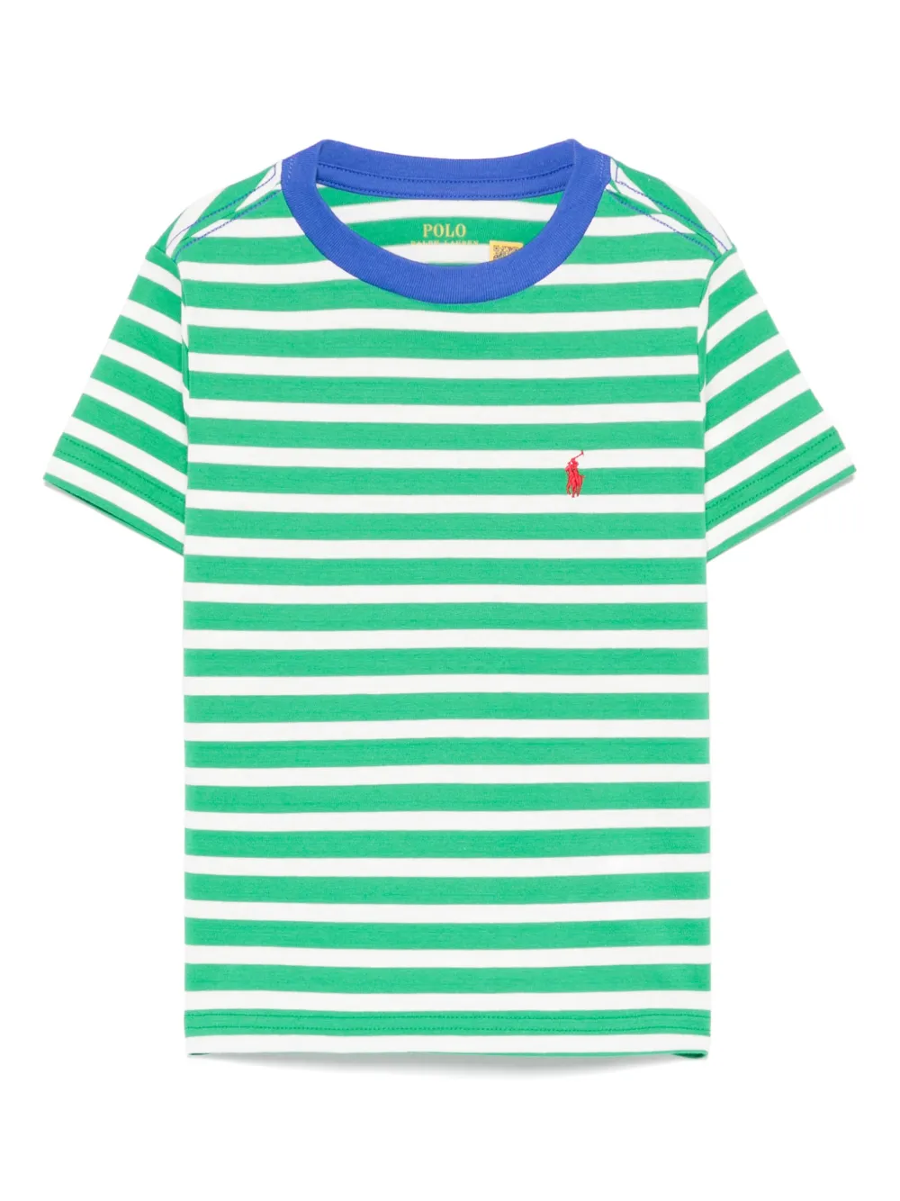 POLO RALPH LAUREN KIDS T-shirt met borduurwerk Groen