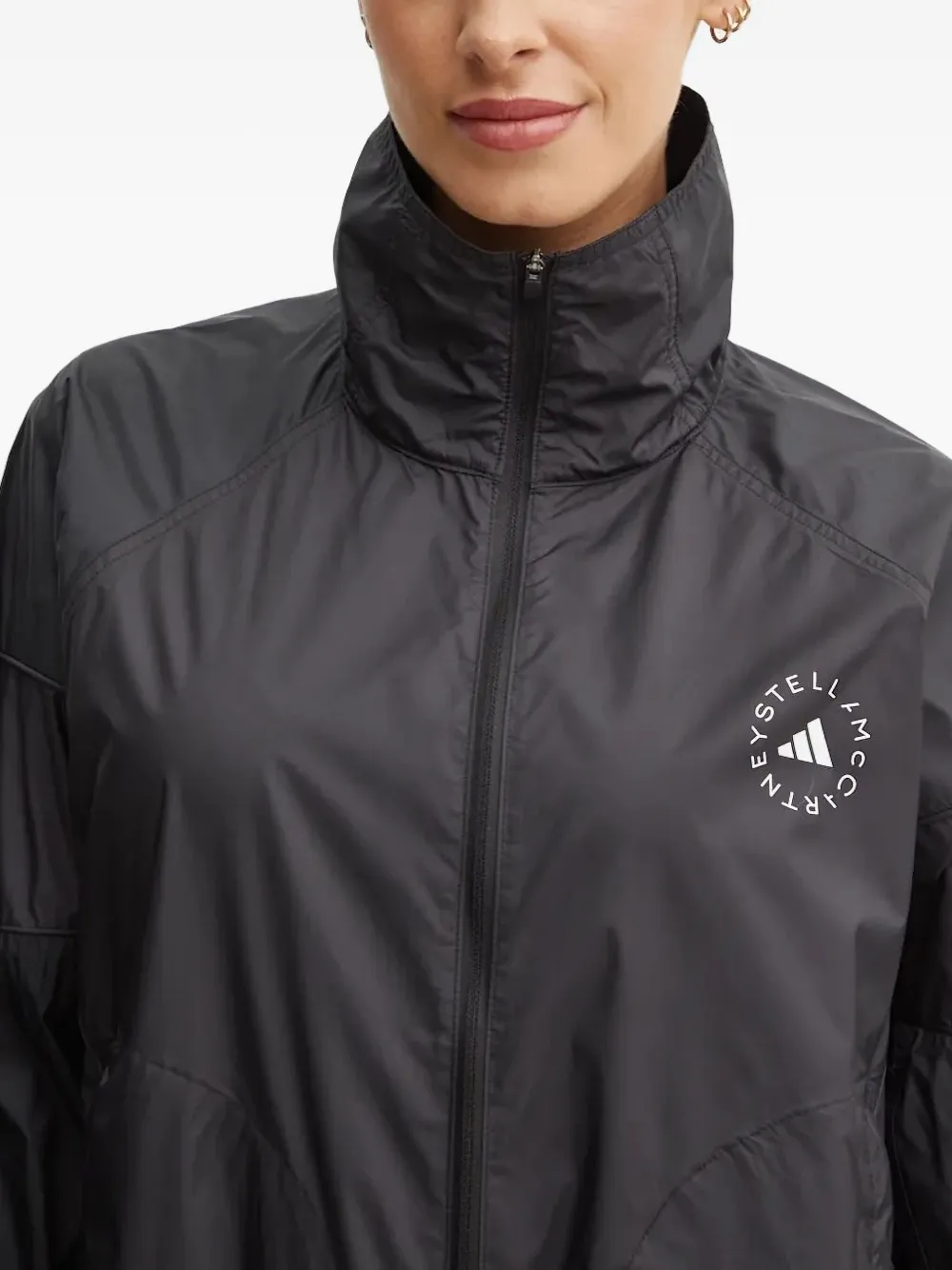 adidas by Stella McCartney Jack met logoprint Zwart