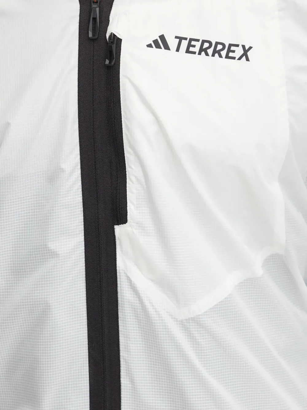 adidas Jack met capuchon Wit