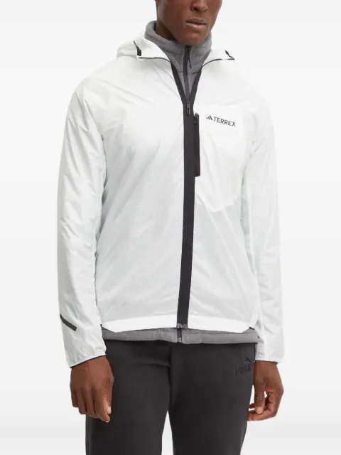 adidas long-sleeve hooded jacket