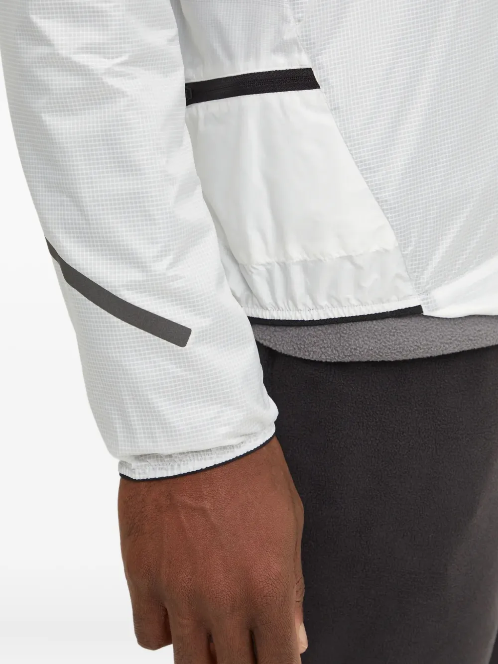 adidas Jack met capuchon Wit