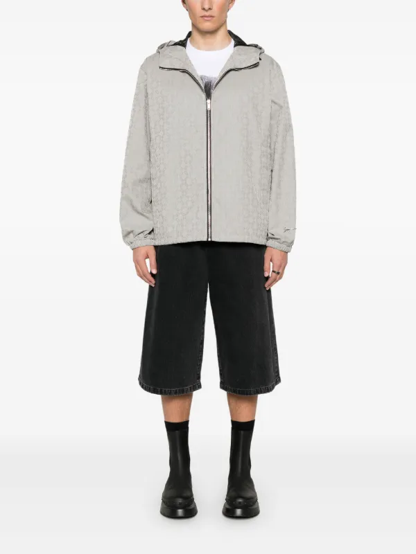 Givenchy モノグラム ウインドブレーカー | ホワイト | FARFETCH JP