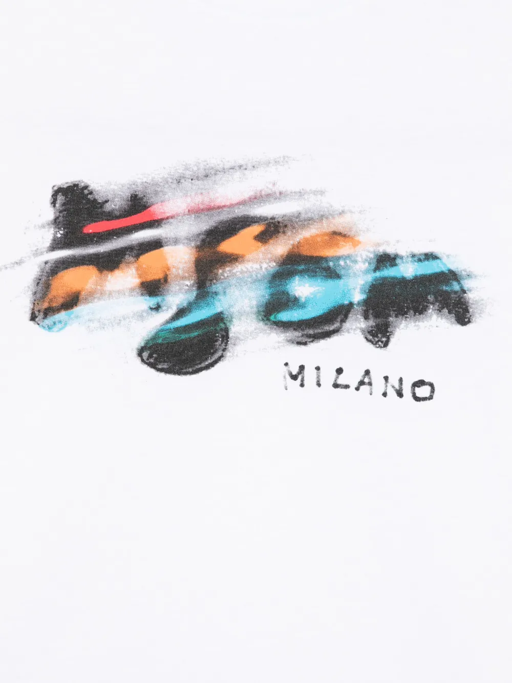 MSGM LOGO-PRINT T-SHIRT