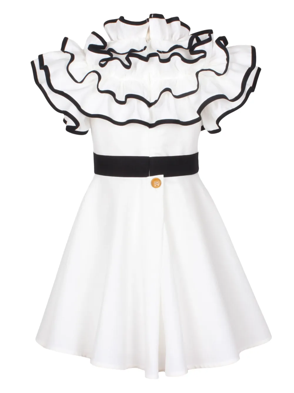 JESSIE AND JAMES ruffled dress | White | Image 1