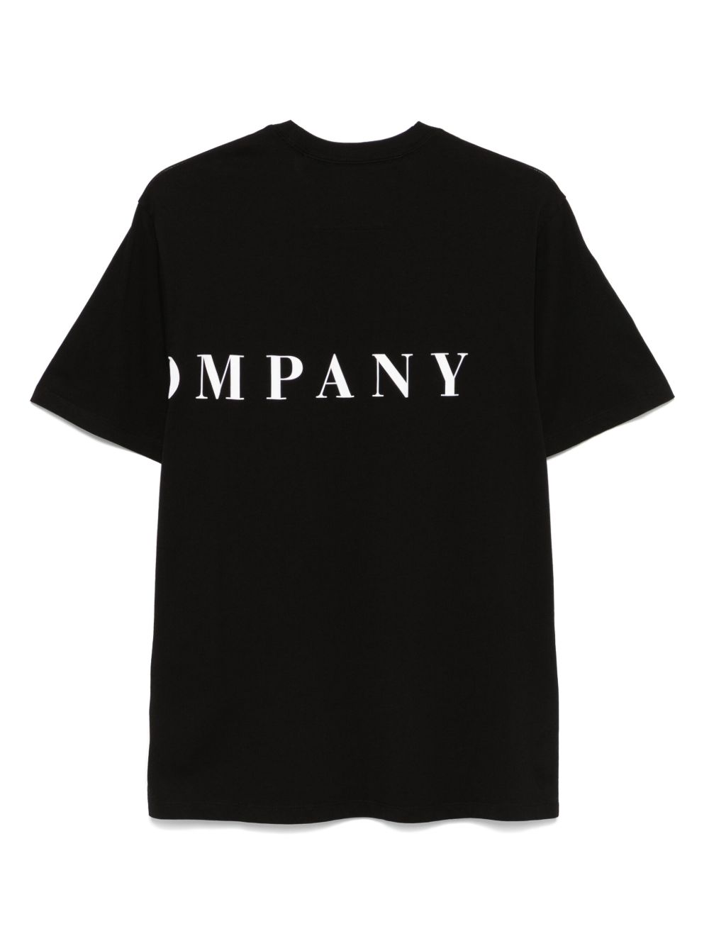 C.P. Company T-shirt met logoprint - Zwart