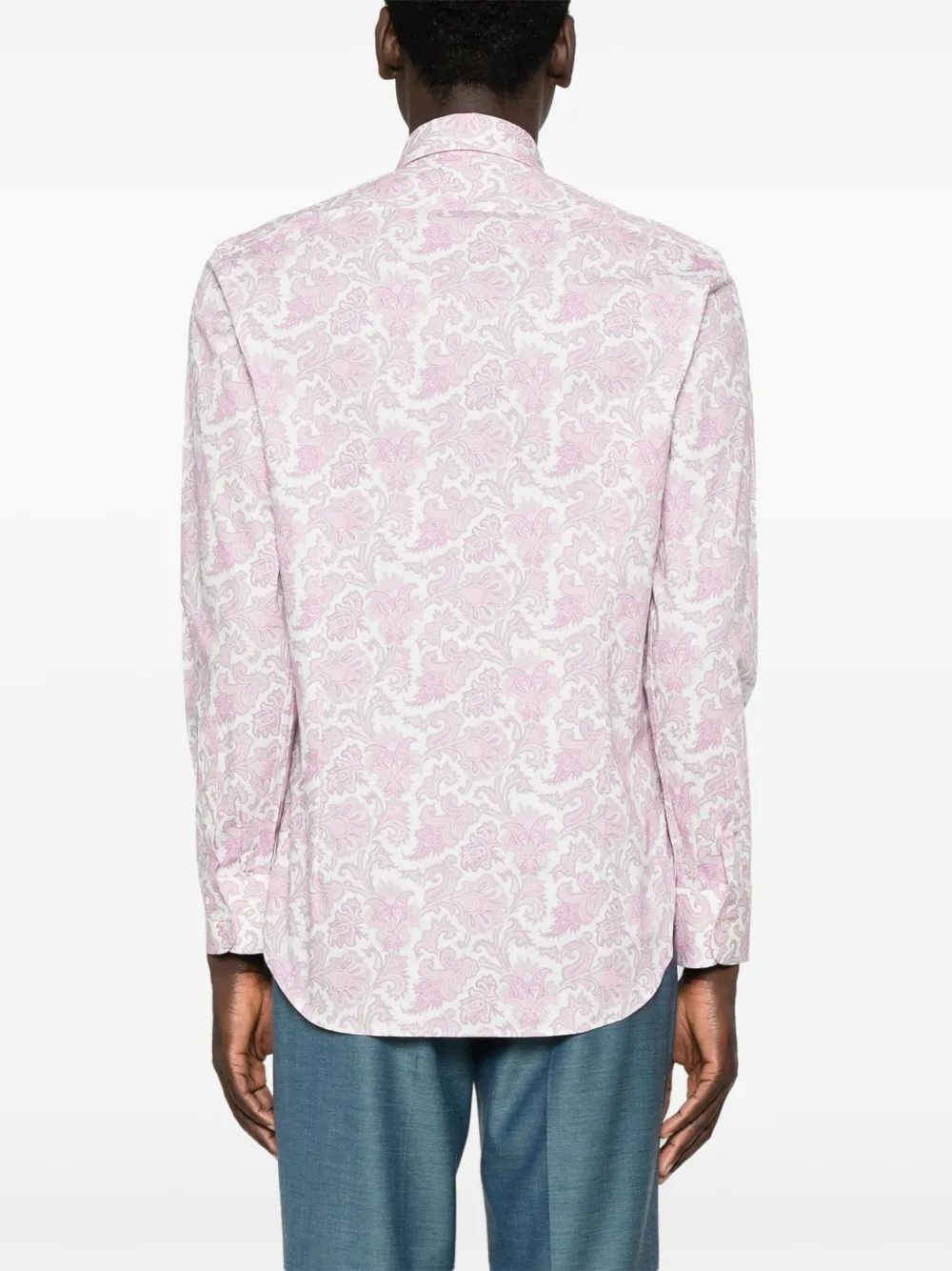 ETRO Overhemd met paisley-print Roze