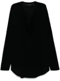 Julius draped sweatshirt - Black