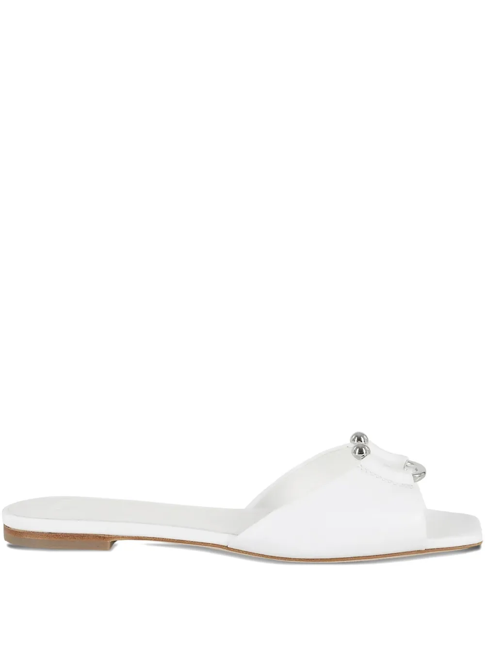 3juin Metal-detail Pumps In White