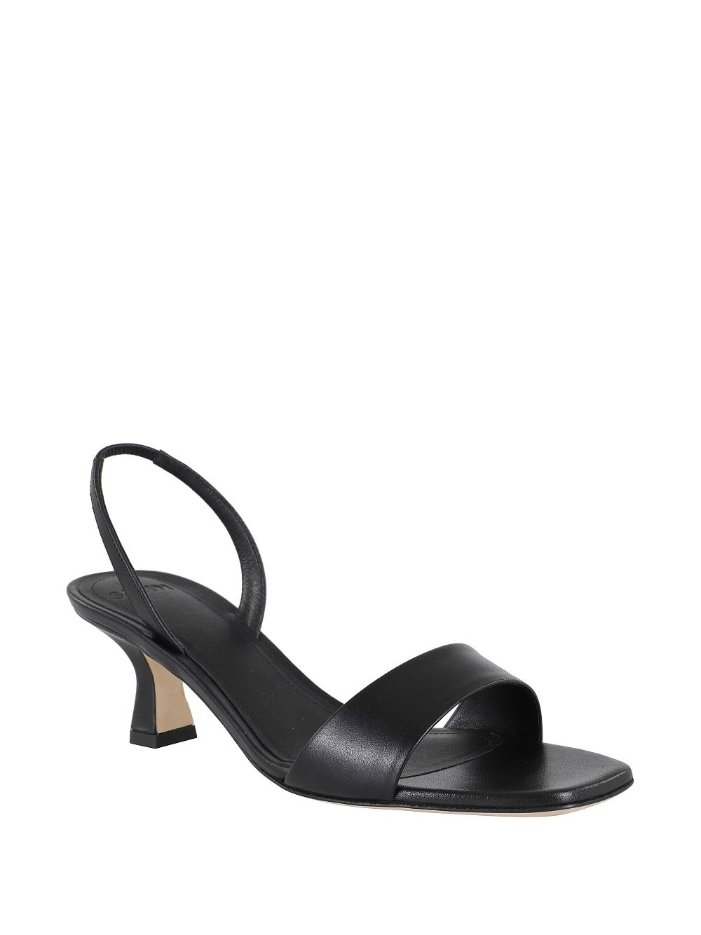 3juin 55mm leather sandals - Zwart