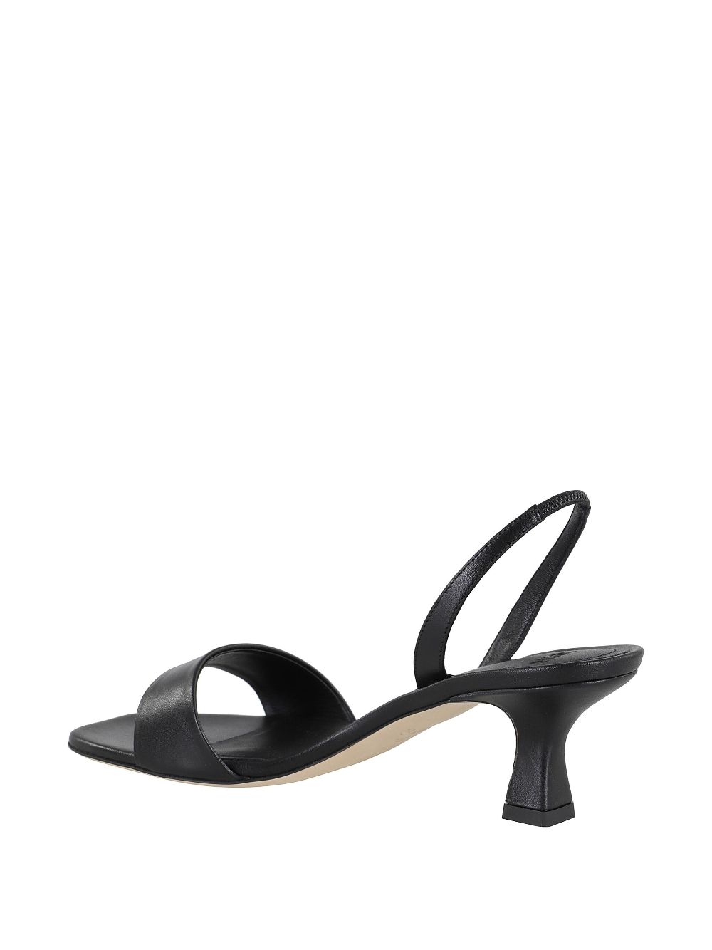 3juin 55mm leather sandals Black