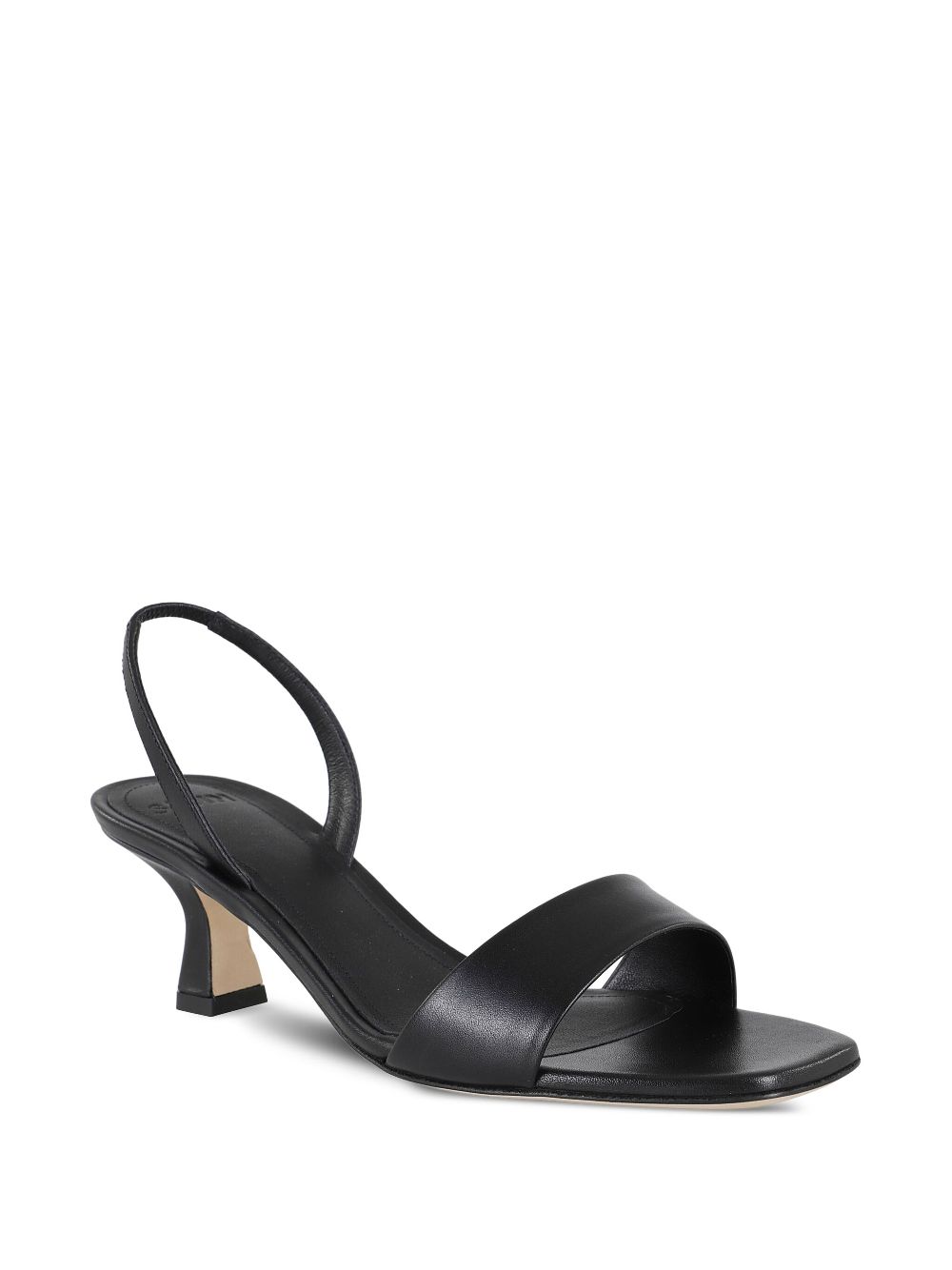 3juin 55mm leather sandals - Black