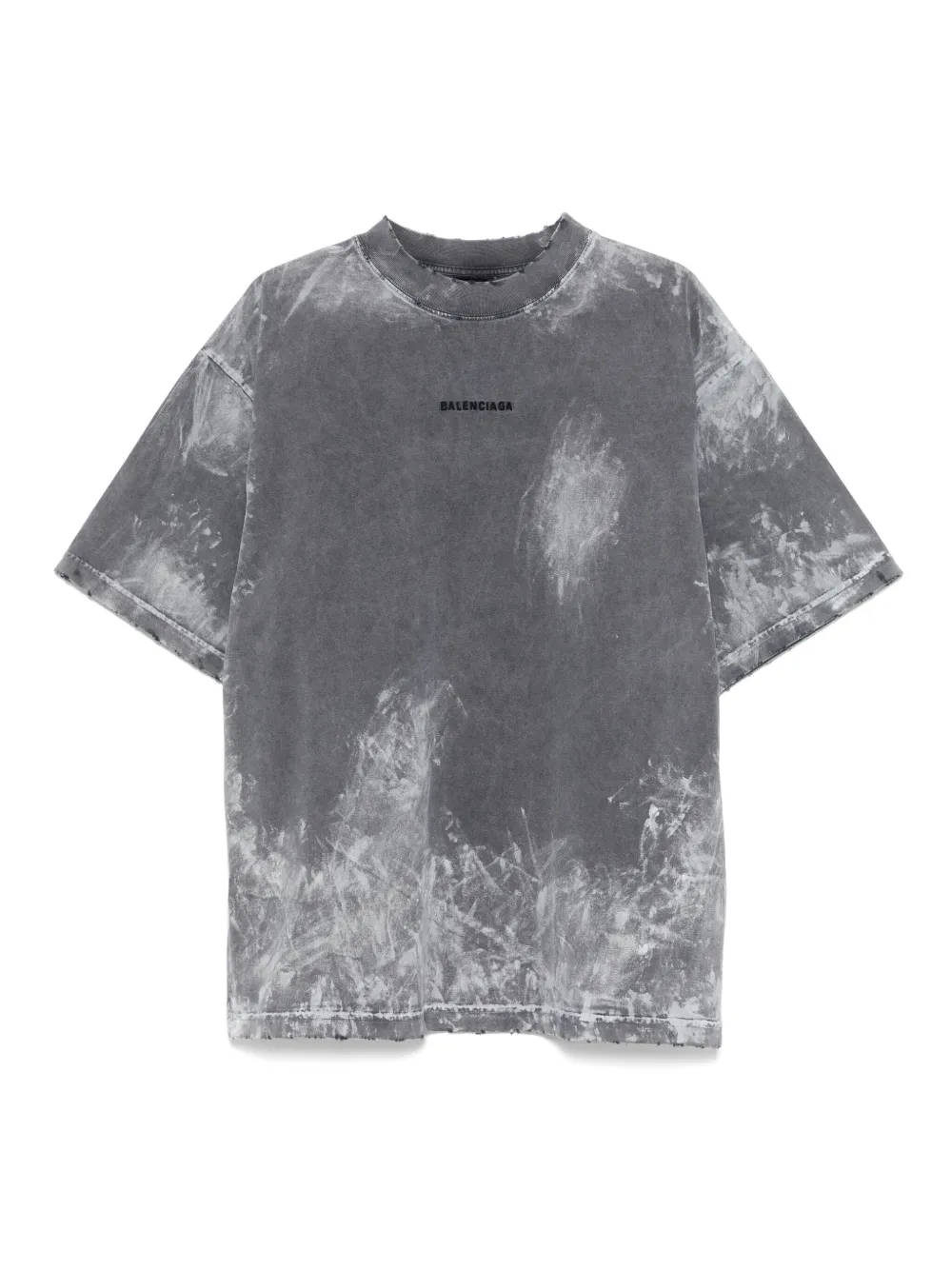 Balenciaga playera con efecto degradado | gris | Image 1
