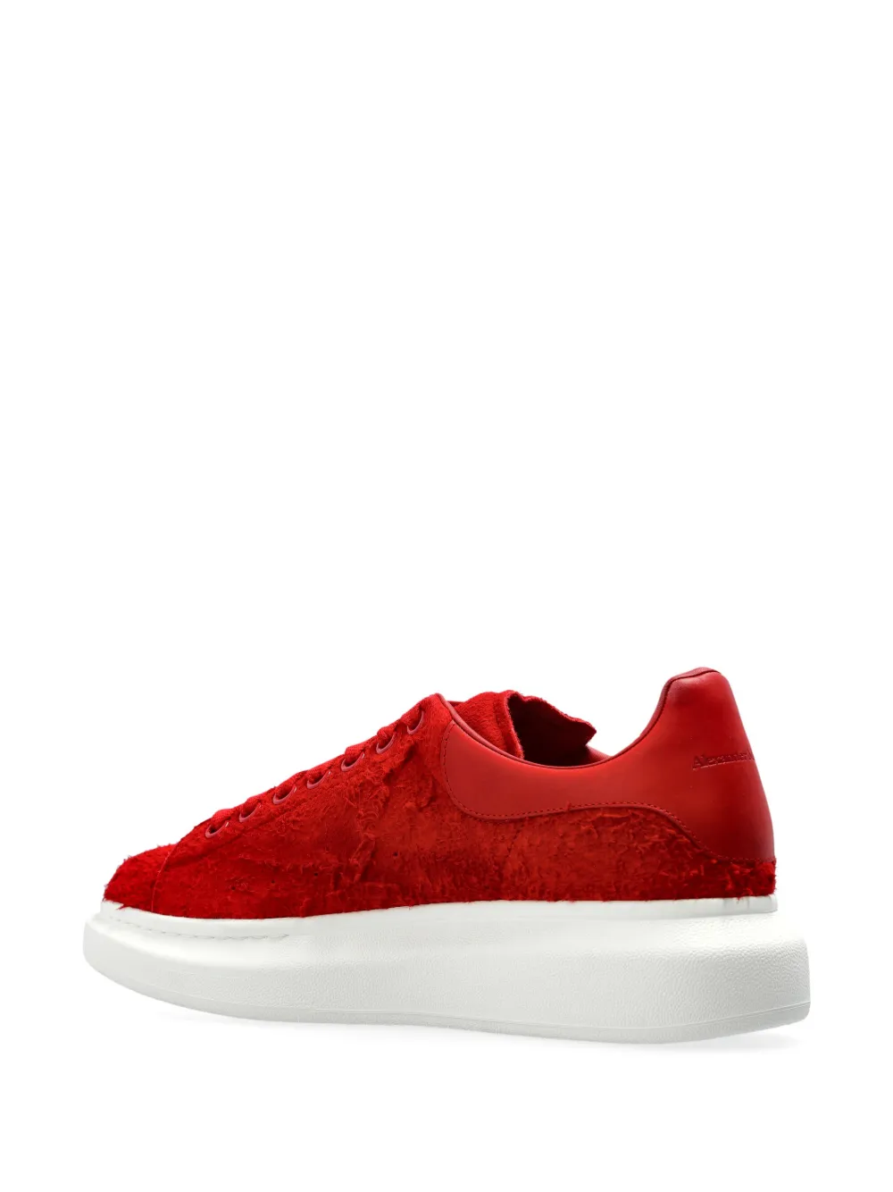 Alexander McQueen suede sneakers Red