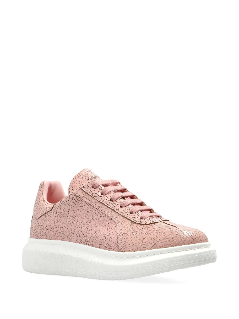 Alexander McQueen Leren sneakers - Roze