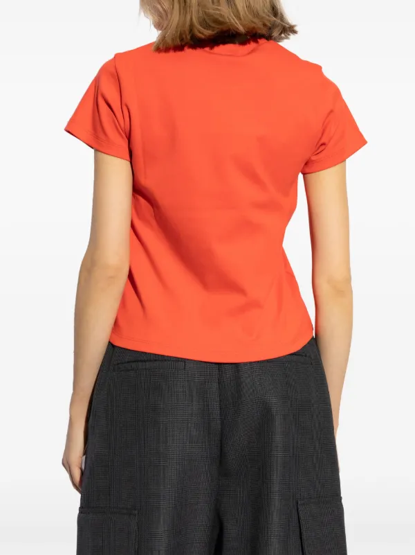 Alexander McQueen Cut & Sew T-shirt | Orange | FARFETCH