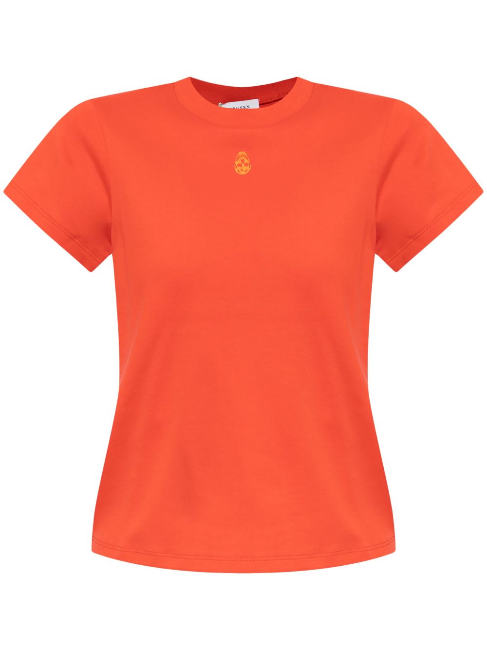 Alexander McQueen Cut & Sew T-shirt Oranje