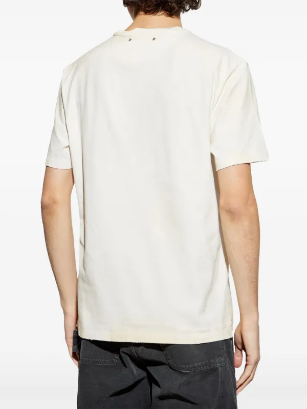 Golden Goose スローガン Tシャツ | ホワイト | FARFETCH JP