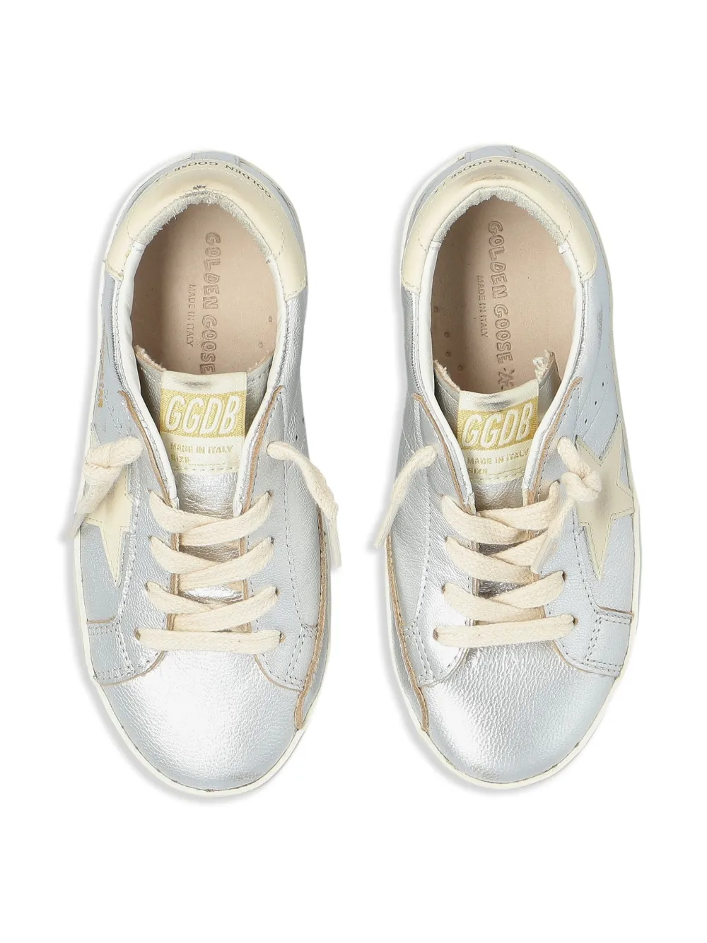 Golden Goose Kids Super-Star sneakers Silver