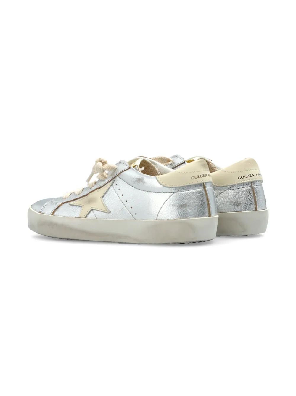 Golden Goose Kids Super-Star sneakers Silver