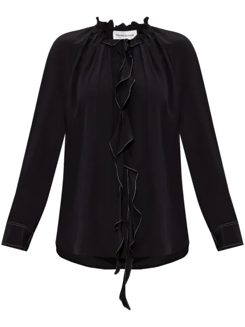 Victoria Beckham ruffle-detailing blouse 