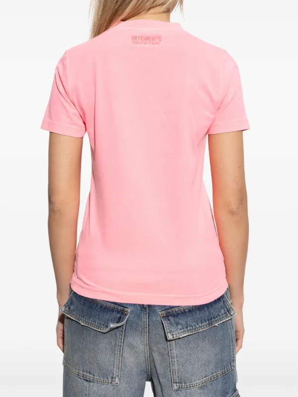 VETEMENTS x South Park T-shirt | Pink | FARFETCH