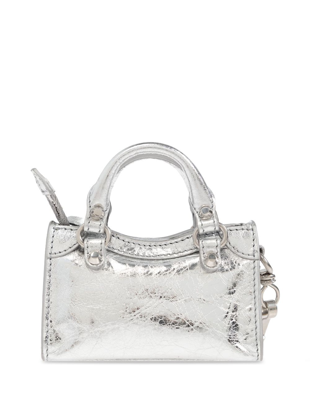 Balenciaga Le City bag charm - Silver