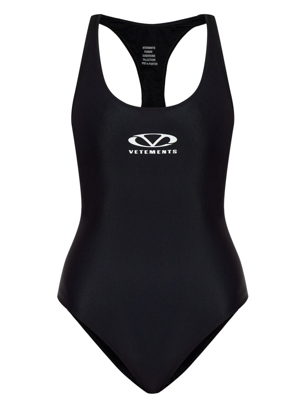 logo-print swimsuit