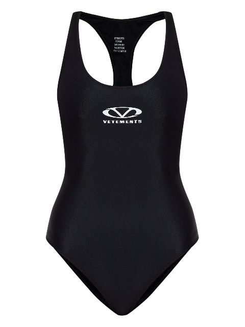 VETEMENTS logo-print swimsuit 