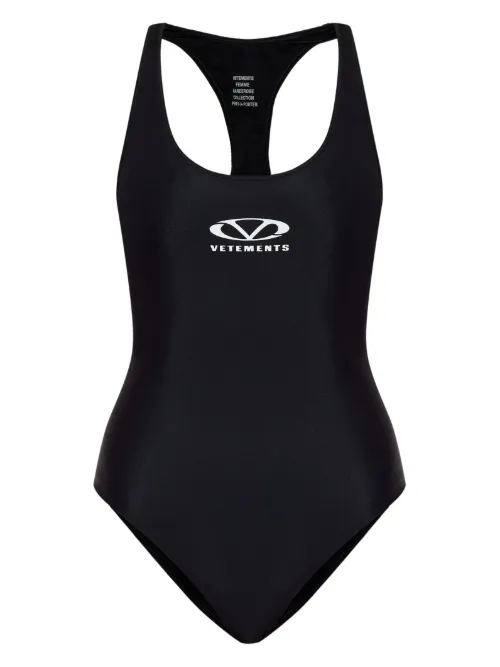 Maillot de bain à logo imprimé - VETEMENTS - Modalova