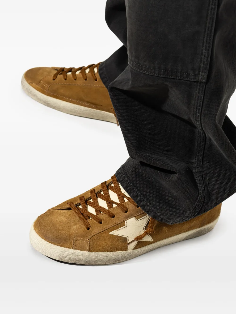 Golden Goose Super-Star Classic Sneakers | Brown | FARFETCH