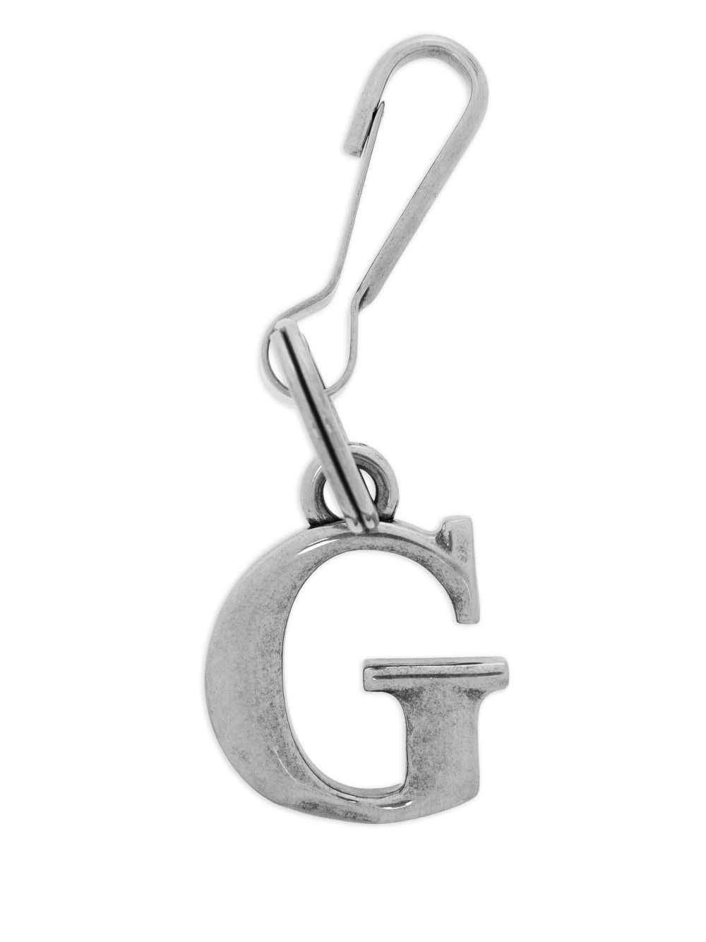 Balenciaga G-charm keychain - Silver