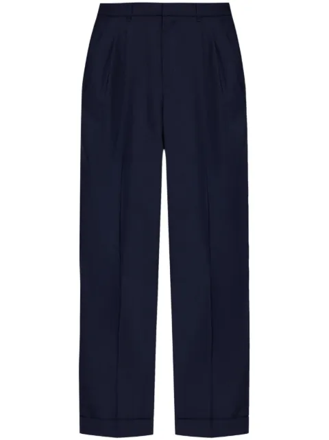Casablanca creased straight-leg trousers