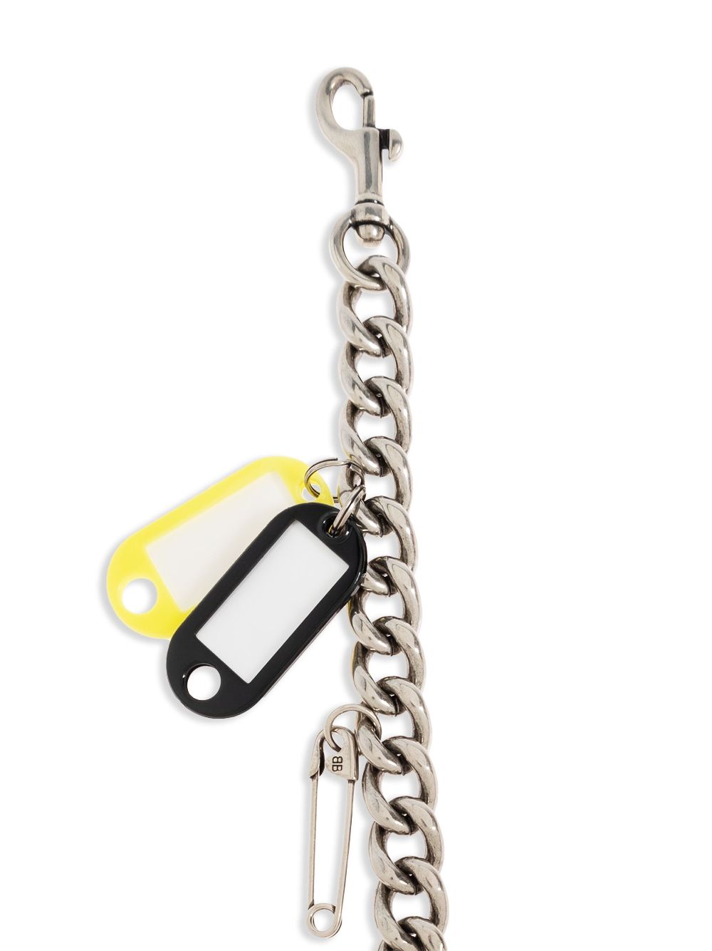 Balenciaga multi-charm keychain - Silver