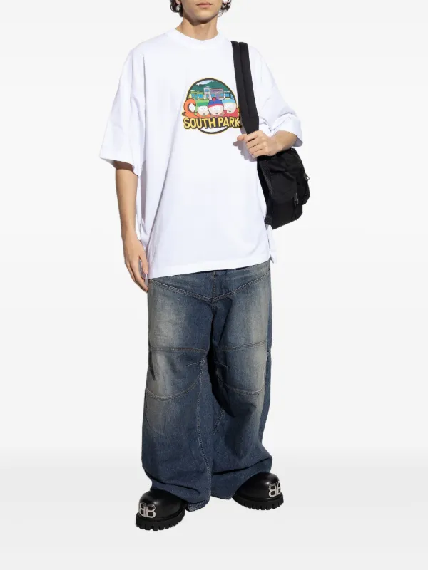 Tシャツ・カットソー VETEMENTS 'Southpark' T-shirt White 'South Park' Oversized T-shirt by VETEMENTS on Sale