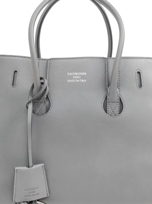 Balenciaga Mini Hampton Tote Bag | Grey | FARFETCH