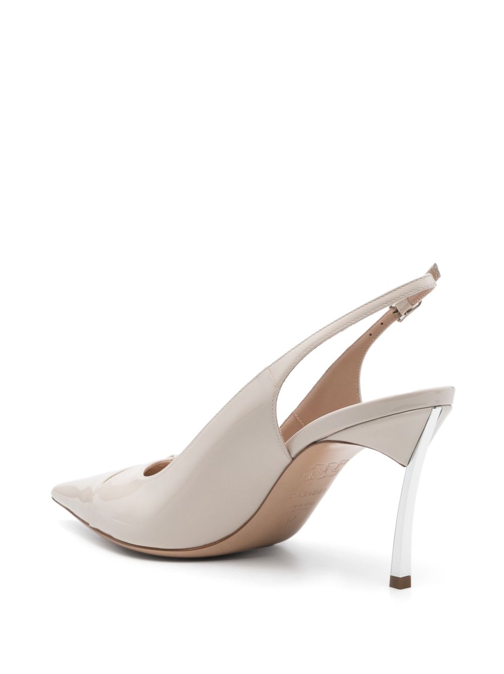 Casadei 90mm Blade pumps Neutrals